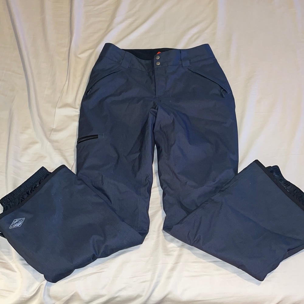 WOMENS COLUMBIA OMNI-HEAT SKI PANTS MED